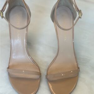 stuart weitzman nudistsong heels size  9.5